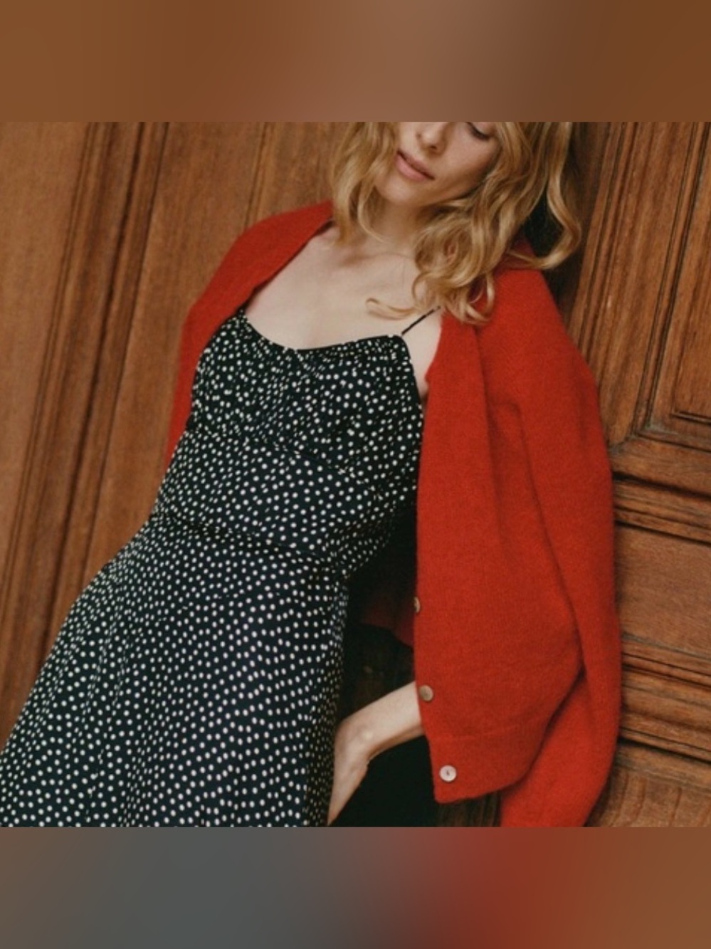 Rosaria dress in Camille dot